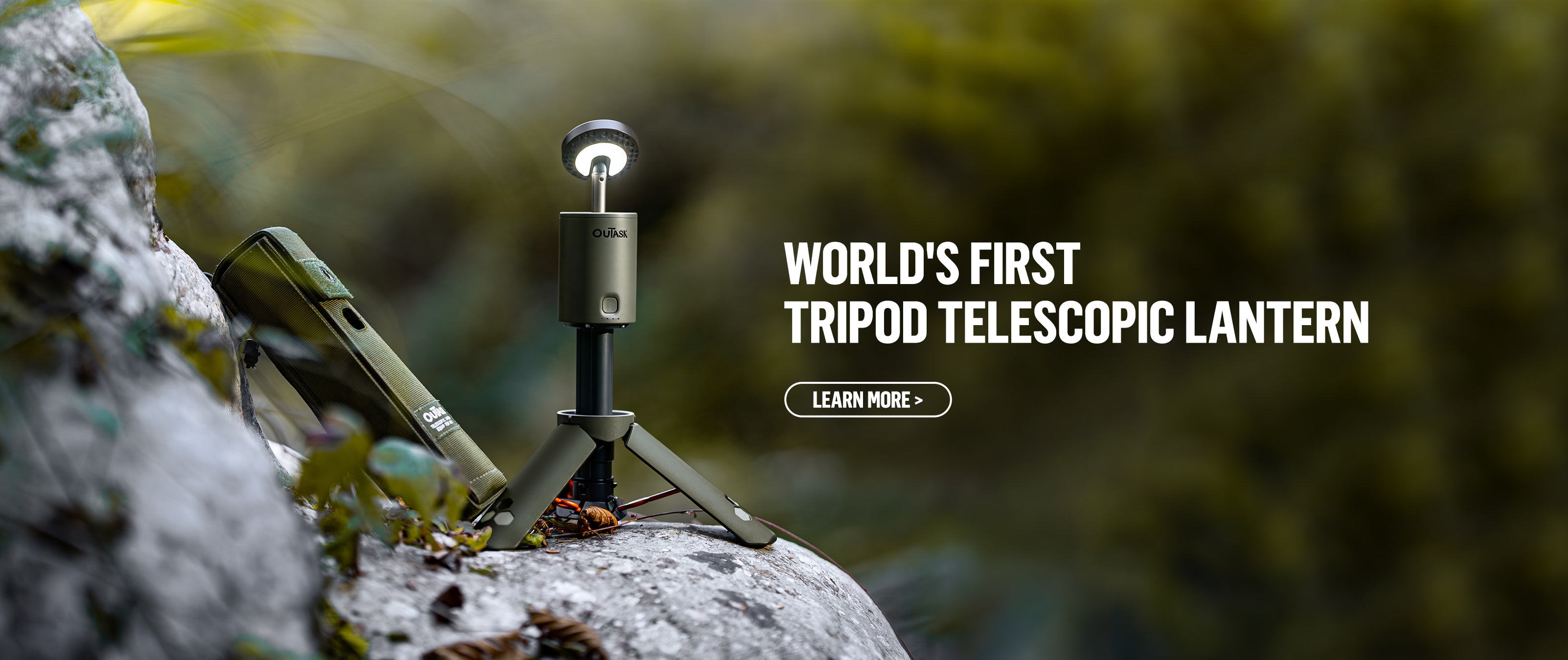 ouTask Telescopic Lantern for Camping & Off-road - ouTask official