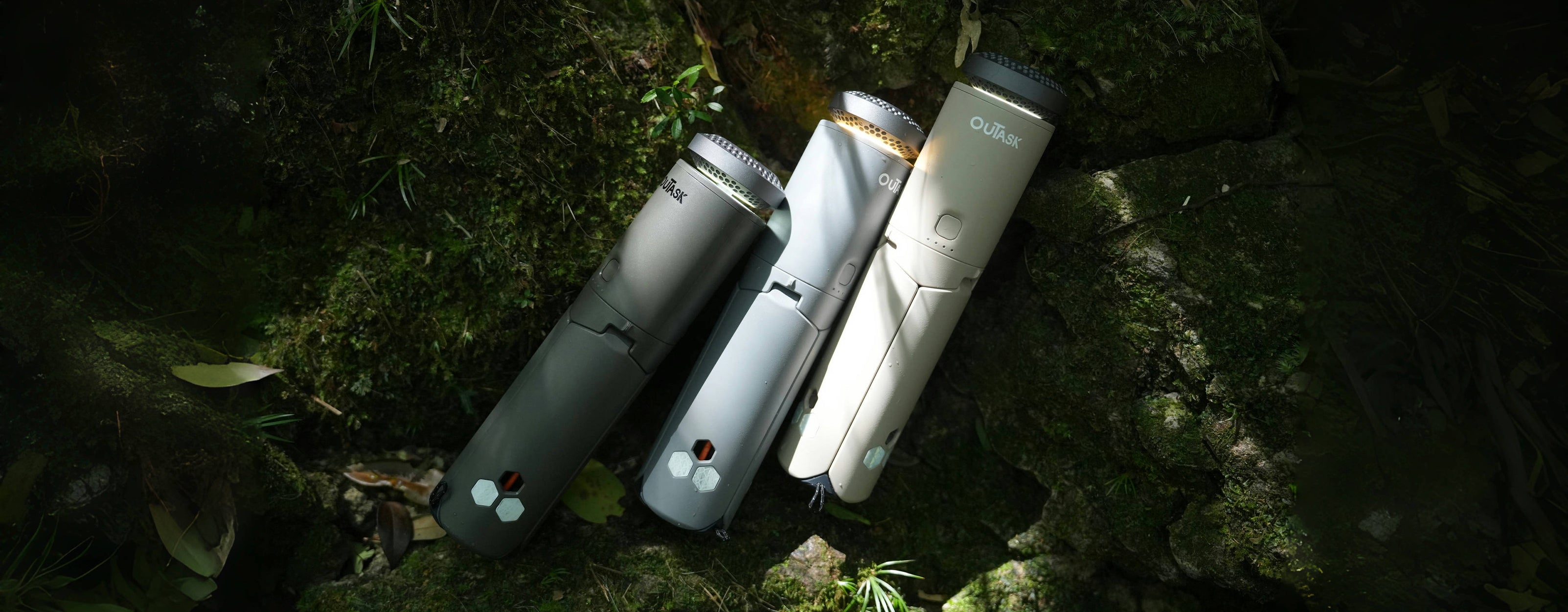 Portable Outdoor Lights | Rechargeable & Telescopic - ouTask