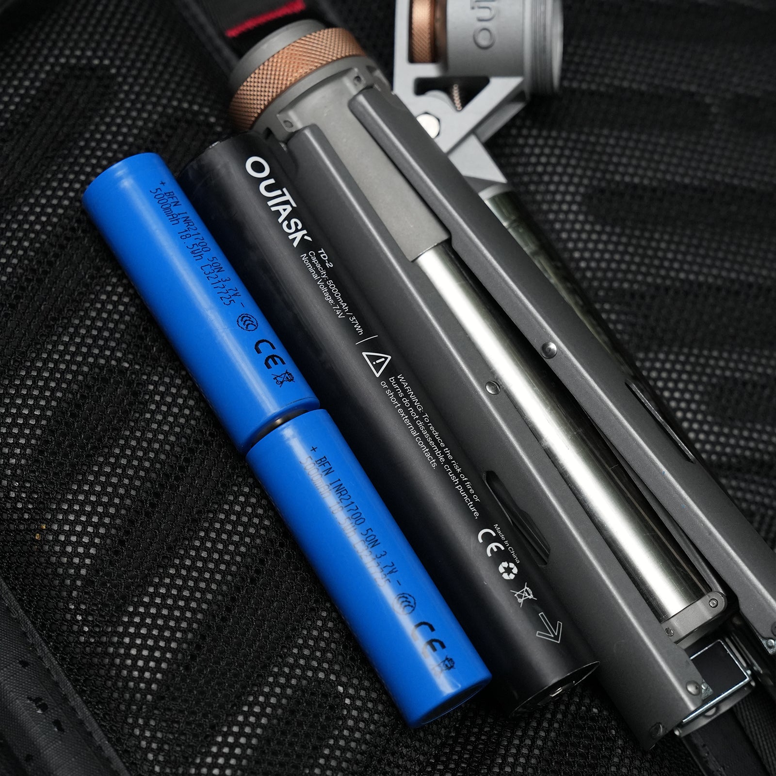 TD2 Telescopic Lantern Custom Battery