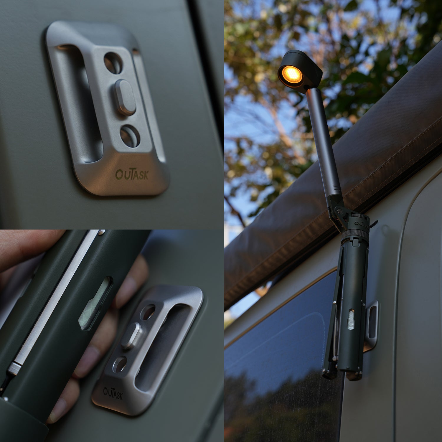 TD2 Telescopic Lantern Wall Hook Kit