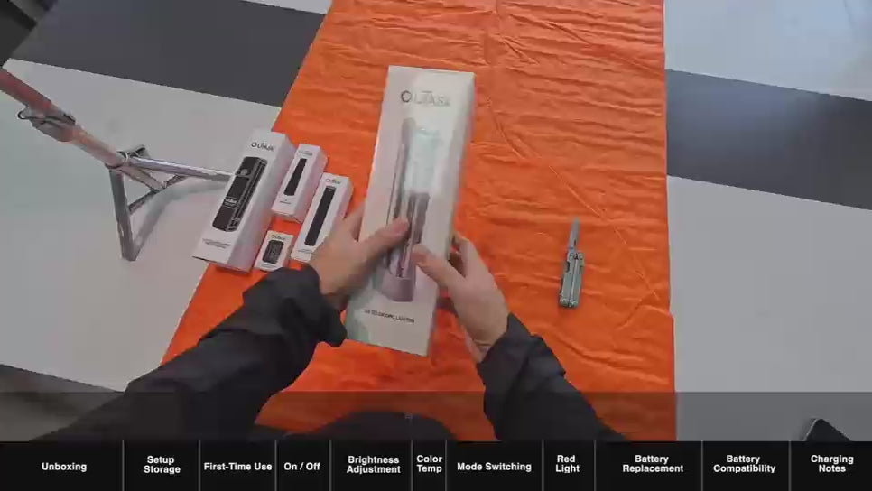 Portable Outdoor Lights TD2| Rechargeable & Telescopic - ouTask